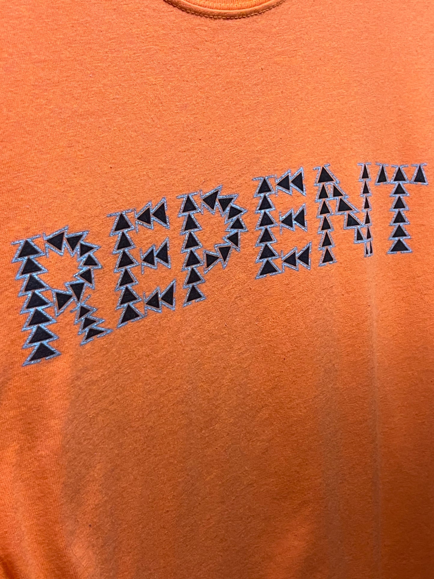 Built for the Grind Construction Orange Long Sleeve with Metallic ZZ & Black Triangle