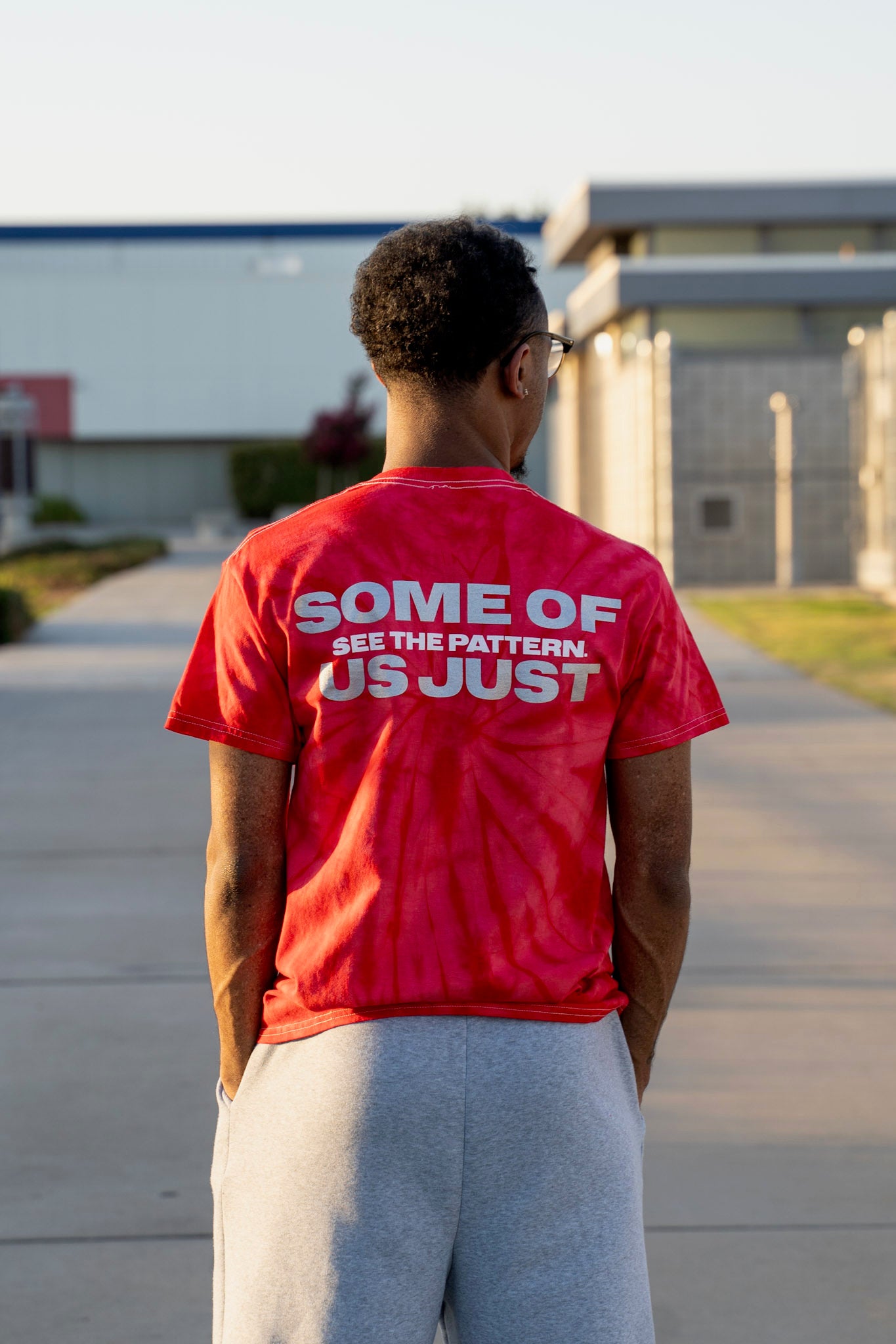THE SCHEMERS™ Core Statement Tee — Red Tie-Dye | The Pattern Edition