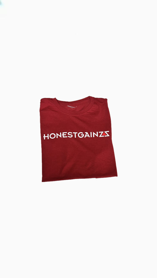 Honestgainzz™ Red Heather Tee