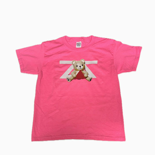 BEARY GAINZZ HOT PINK YOUTH T-SHIRT 🔺🧸