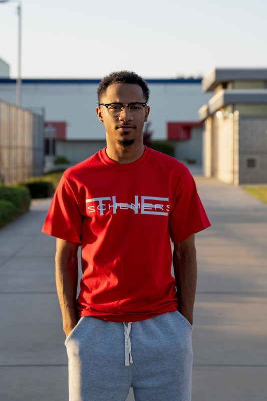THE SCHEMERS™ Core Statement Red Tee — The Pattern Edition