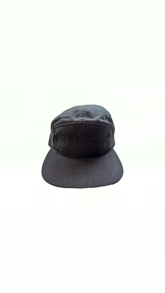 REPENT ORIGINAL 5 PANEL CAP - BLACK