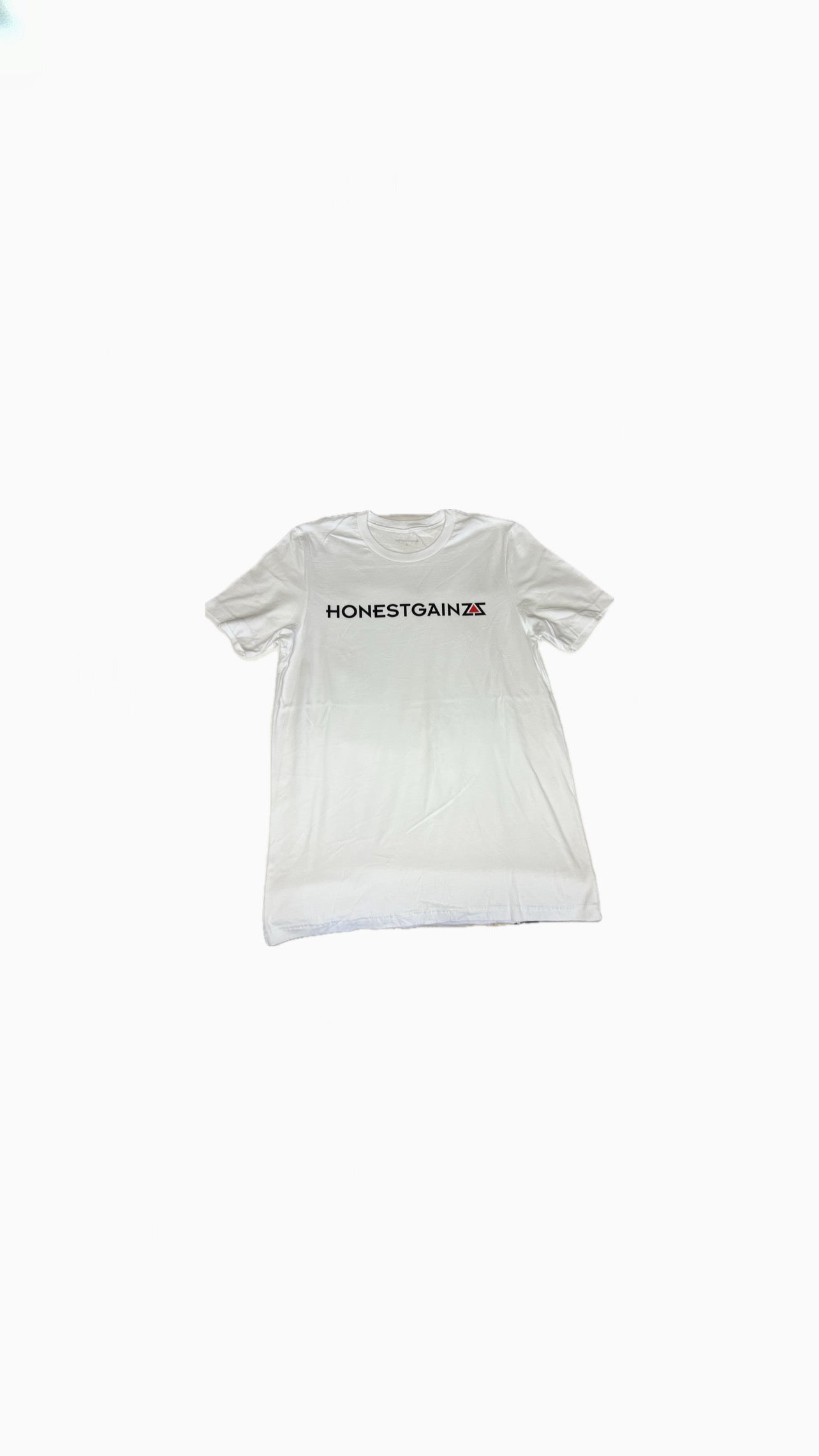 Honestgainzz™ White Deluxe Tee