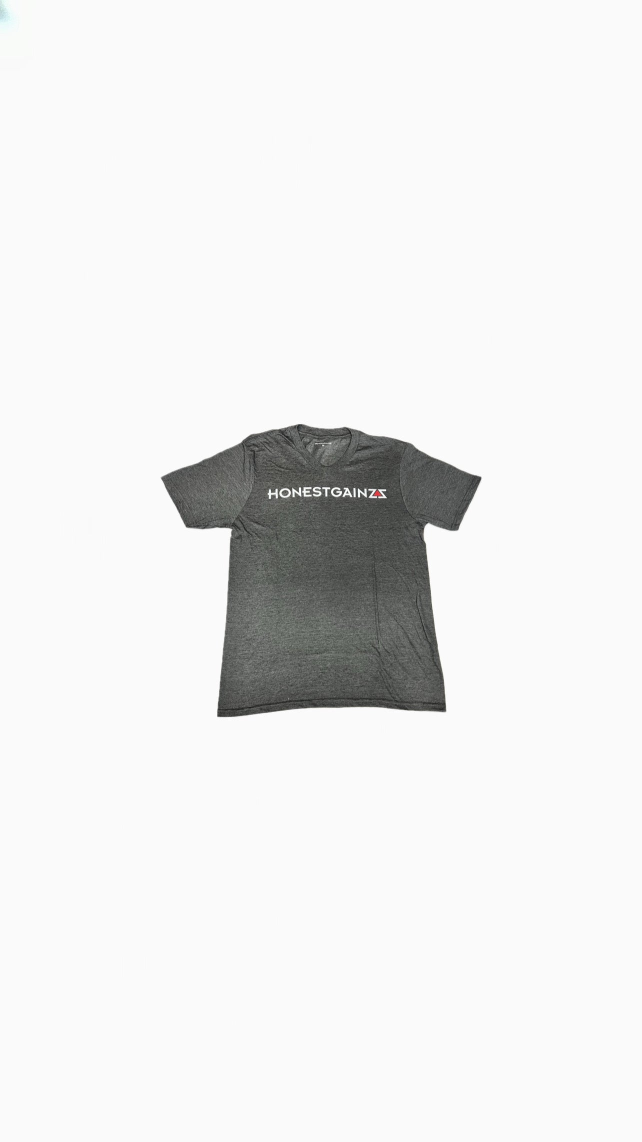 Honestgainzz™ Women’s Heathered Charcoal Very Important Tee V-Neck