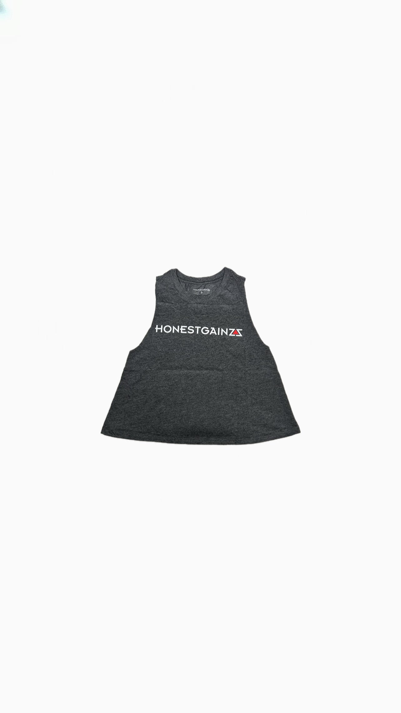 Honestgainzz™ WOMEN'S RACERBACK CROPPED TANK