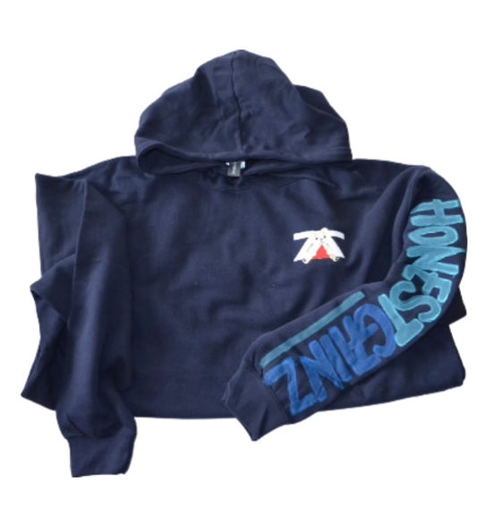 ZZ EMBROIDERY HONESTGAINZZ BEARY GAINZZ GRAFFITI 1 OF 1 STREETWEAR HOODIE