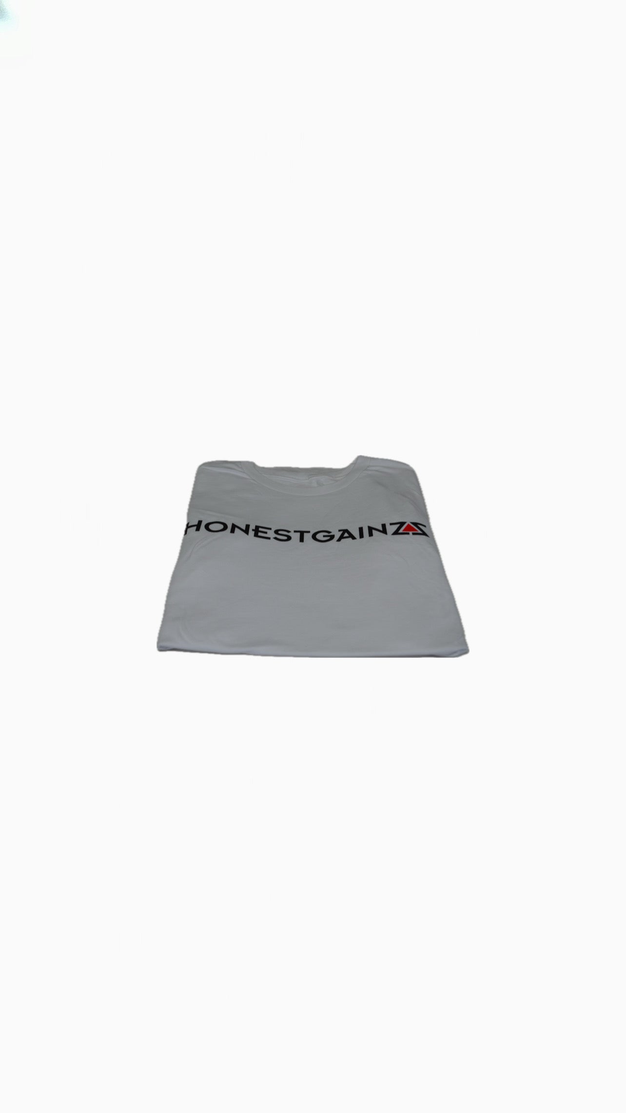 Honestgainzz™ White Deluxe Tee