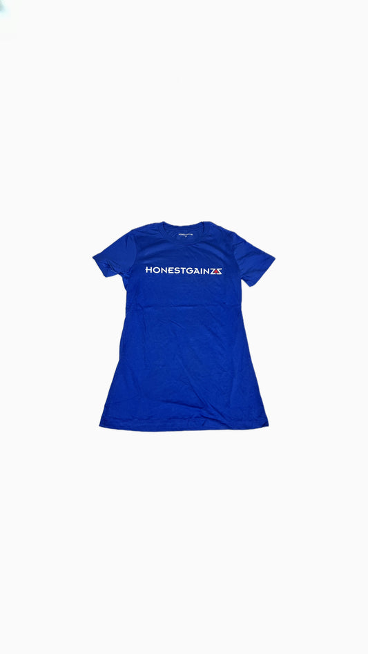 Honestgainzz™ Heather True Royal Women's Tee