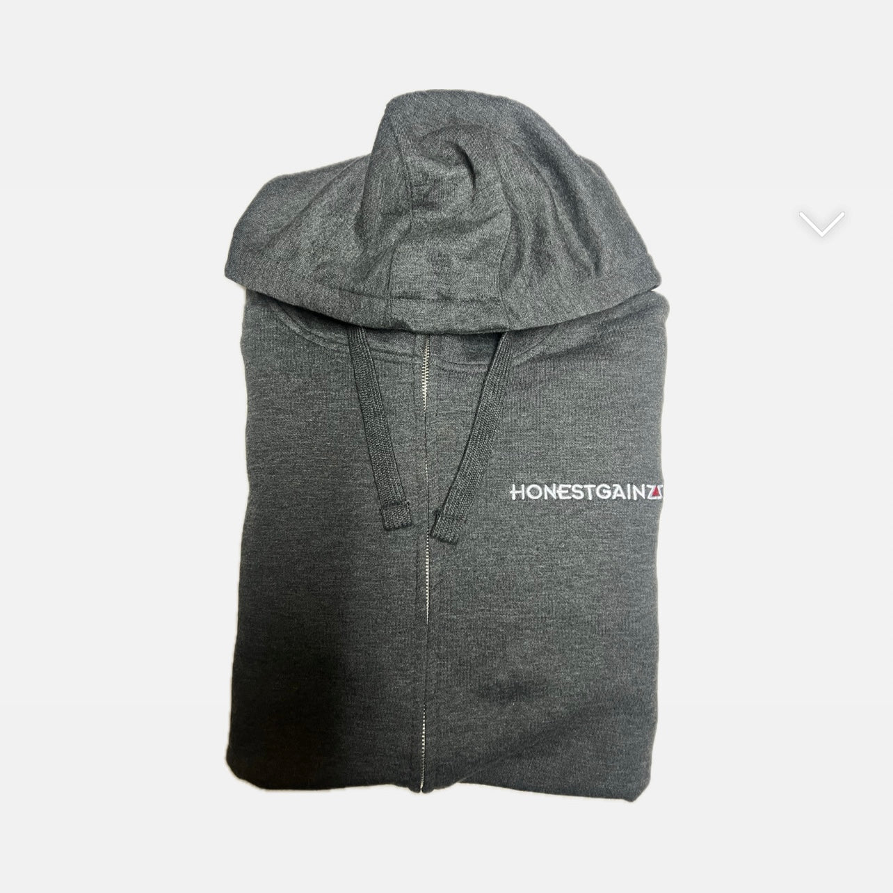 ZZ'D UP ZIP UP HONESTGAINZZ HOODIE