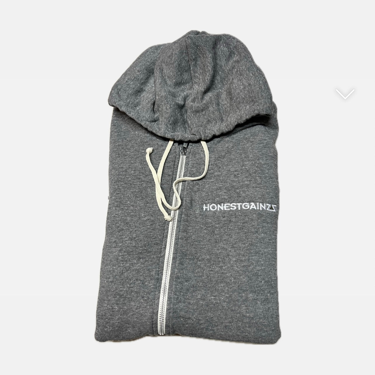 ZZ'D UP ZIP UP HONESTGAINZZ HOODIE