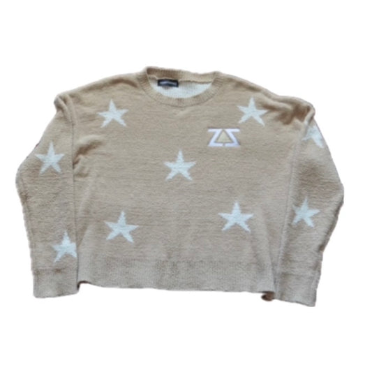 SHINE LIKE A STAR TERRY CLOTH CREW NECK & SHORTS SET