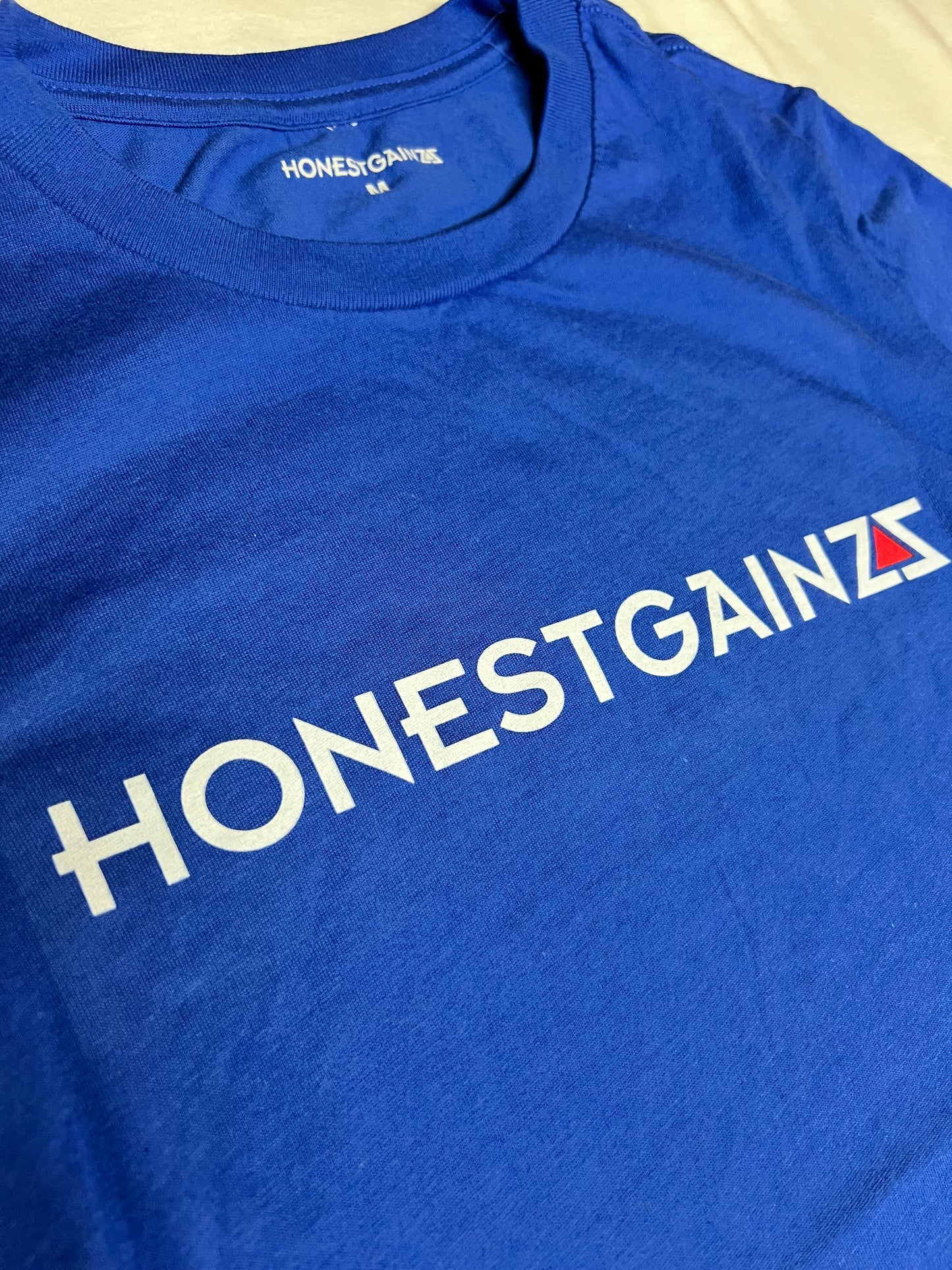 Honestgainzz™ Heather True Royal Women's Tee