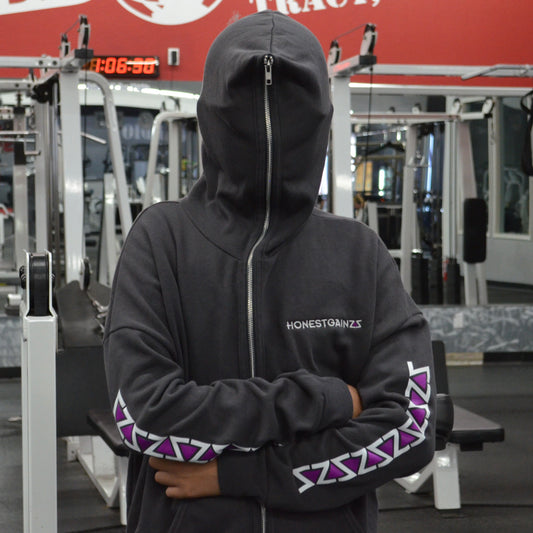 ZZ'D UP A NOTCH HONESTGAINZZ HOODIE