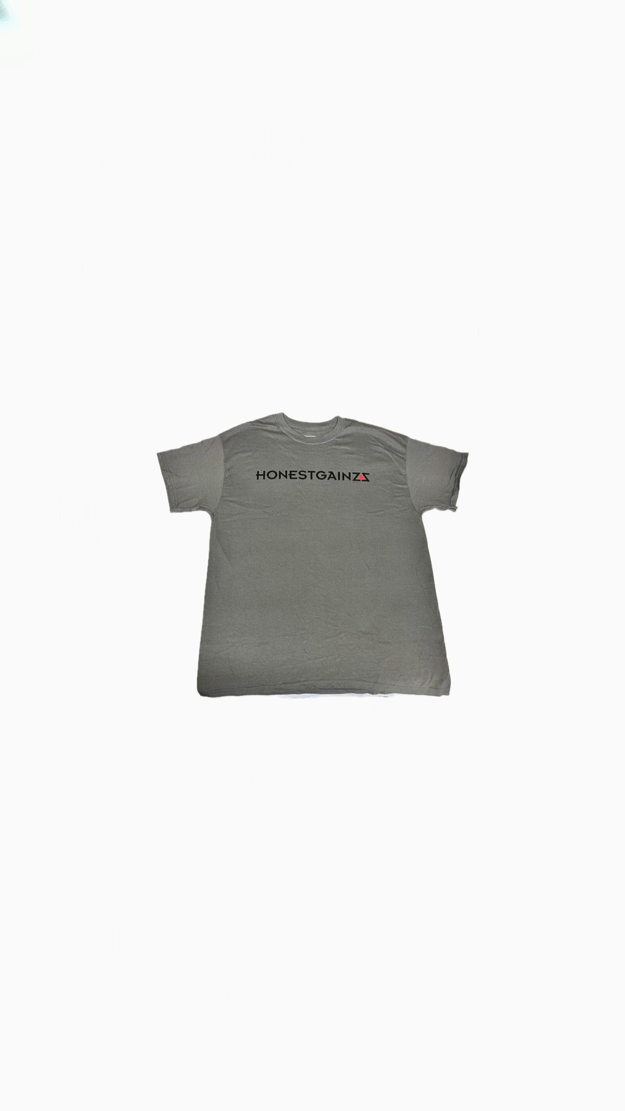 Honestgainzz™ Solid Asphalt Triblend Tee