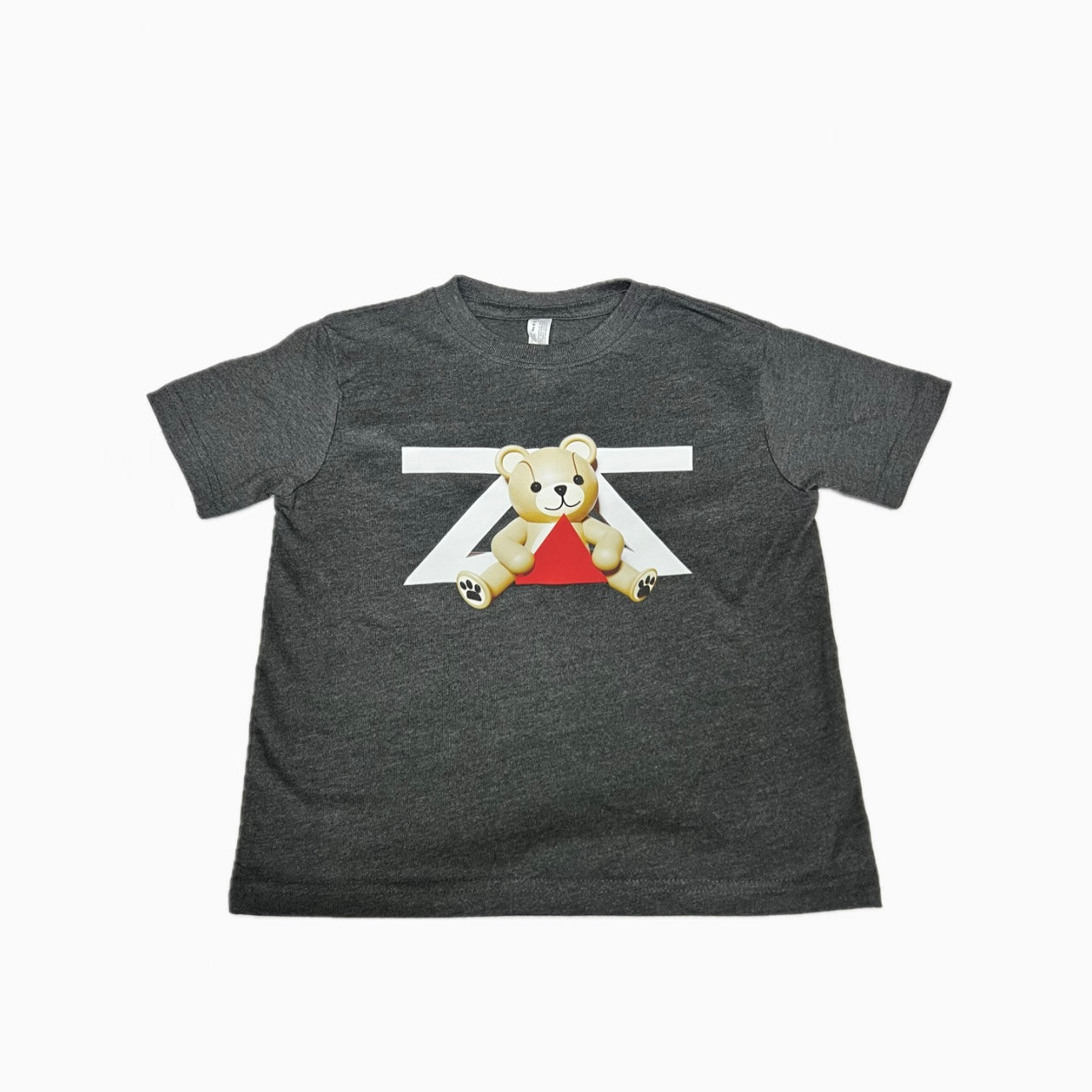 BEARY GAINZZ GRANITE HEATHER TODDLER FINE JERSEY TEE🔺🧸