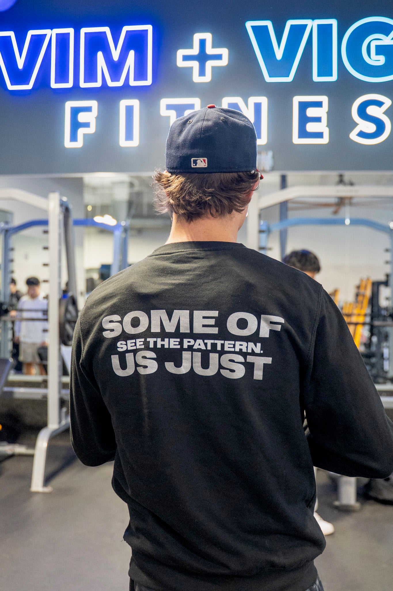 THE HONESTGAINZZ® Core Statement Crewneck — The Pattern Edition