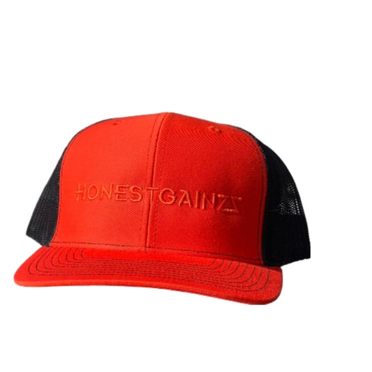 HONESTGAINZZ MESH SNAPBACK TRUCKER HAT