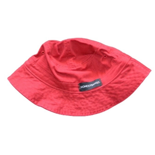 HONESTGAINZZ BUCKET HAT - RED