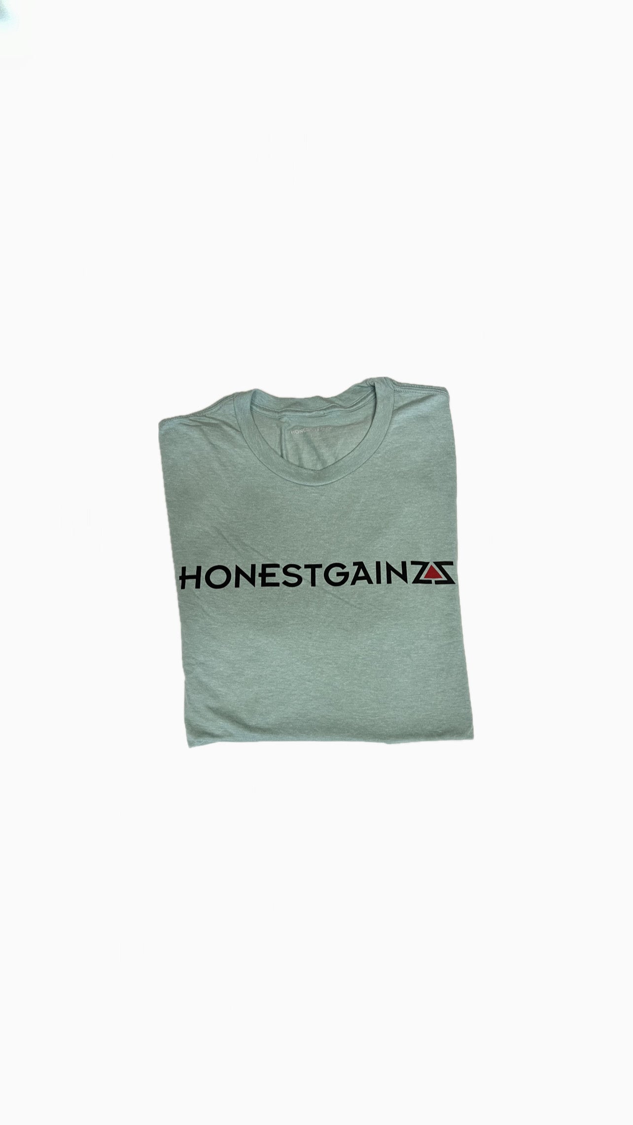 Honestgainzz™ Perfect Heathered Dusty Sage Tee