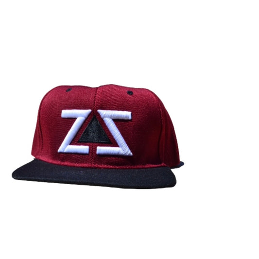 ZZ MARRON, WHITE & BLACK SNAPBACK HAT