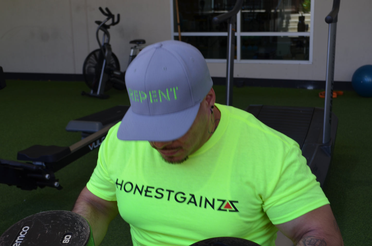 Honestgainzz™ Construction Neon Tee