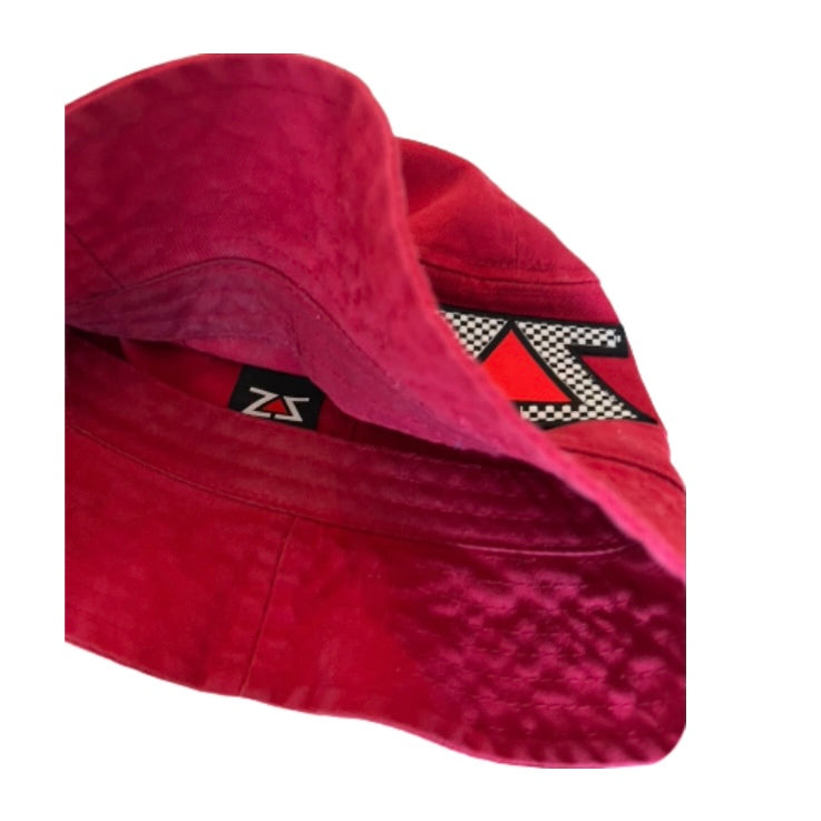 HONESTGAINZZ BUCKET HAT - RED