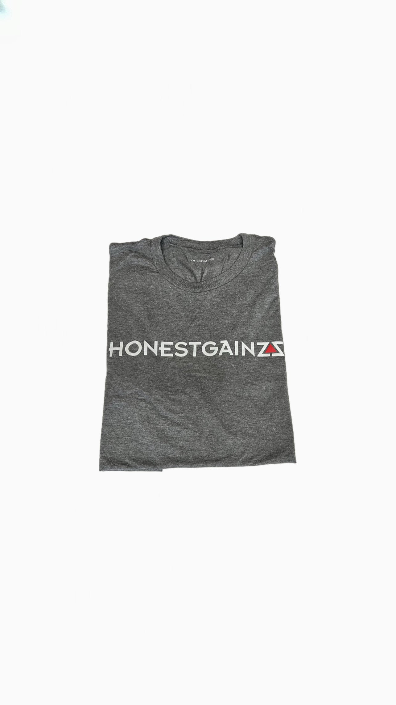 Honestgainzz™ Grey Triblend Tee