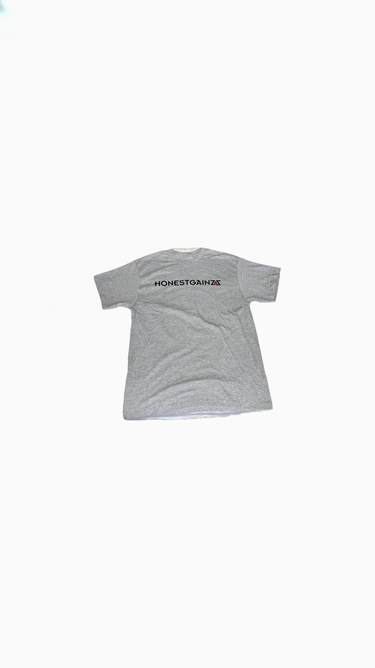 Honestgainzz™ Perfect Grey Frost Tee