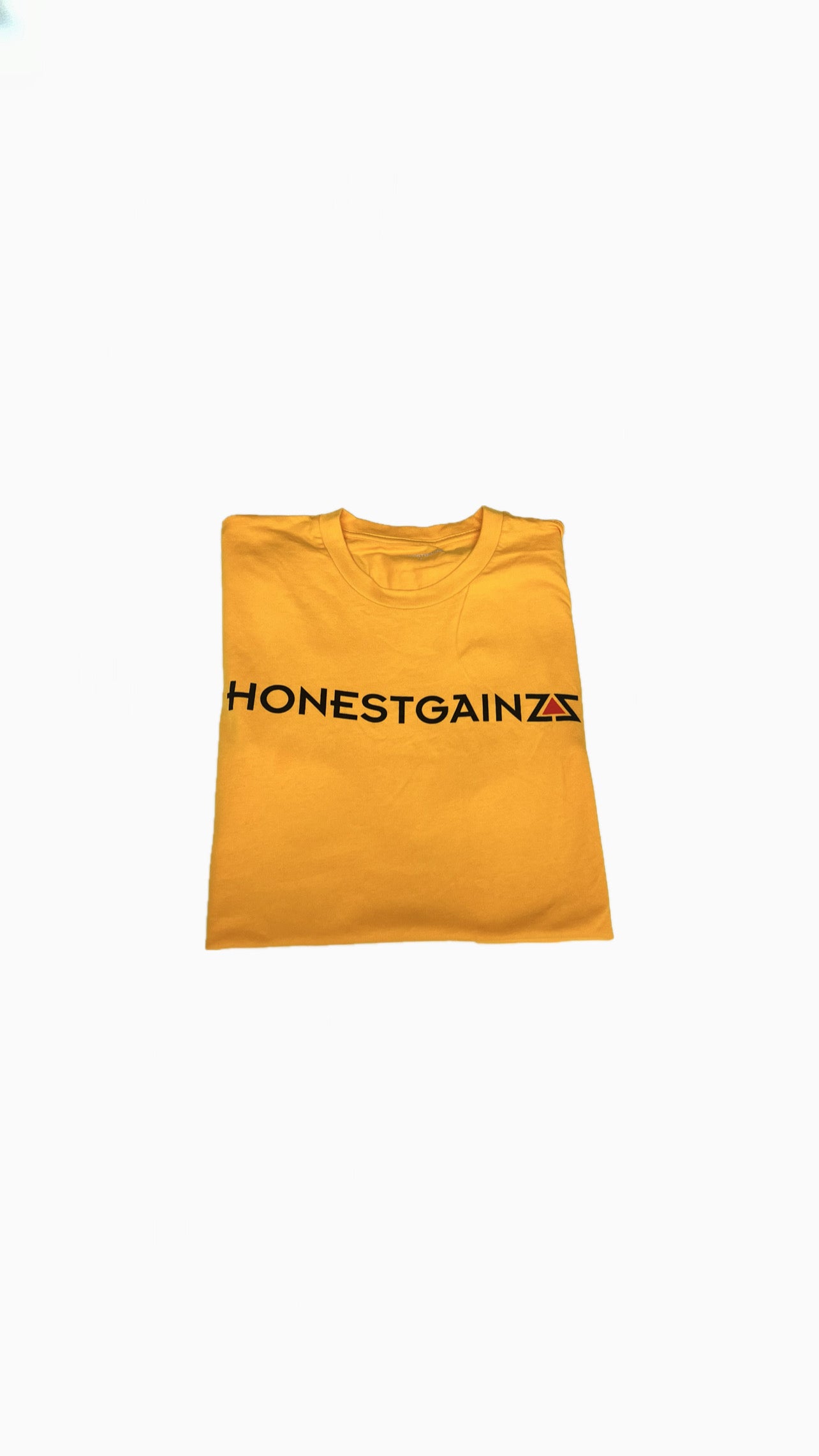 Honestgainzz™ Gold Unisex Cotton Tee