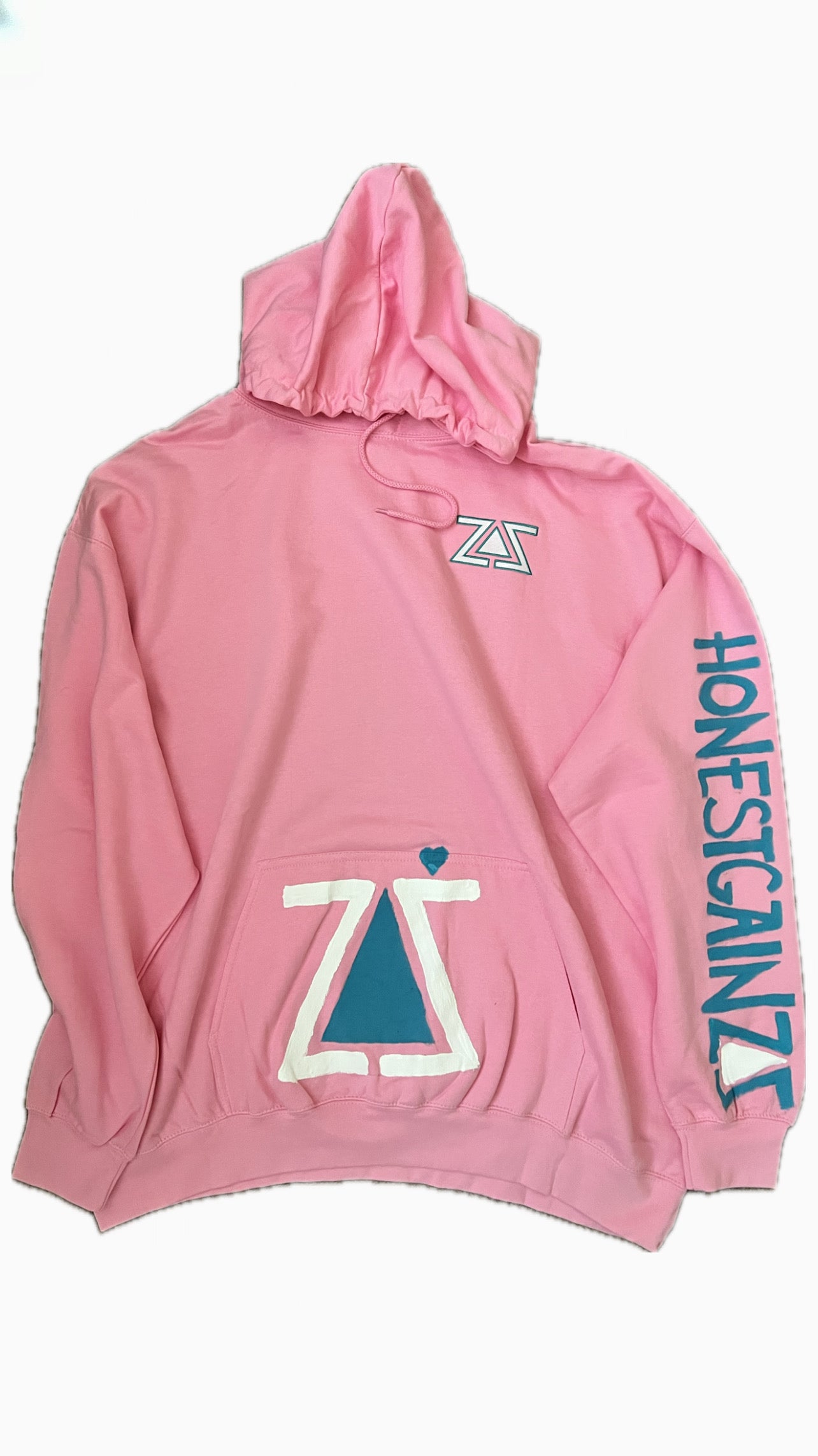 ZZ EMBROIDERY HONESTGAINZZ GRAFFITI 1 OF 1 STREETWEAR HOODIE