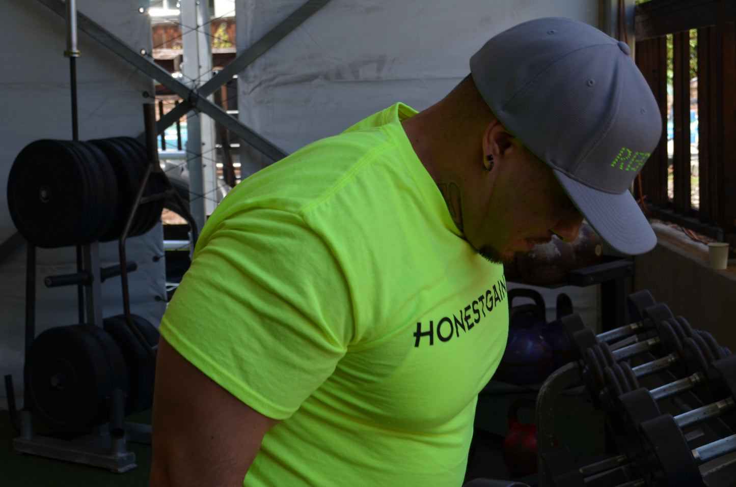 Honestgainzz™ Construction Neon Tee