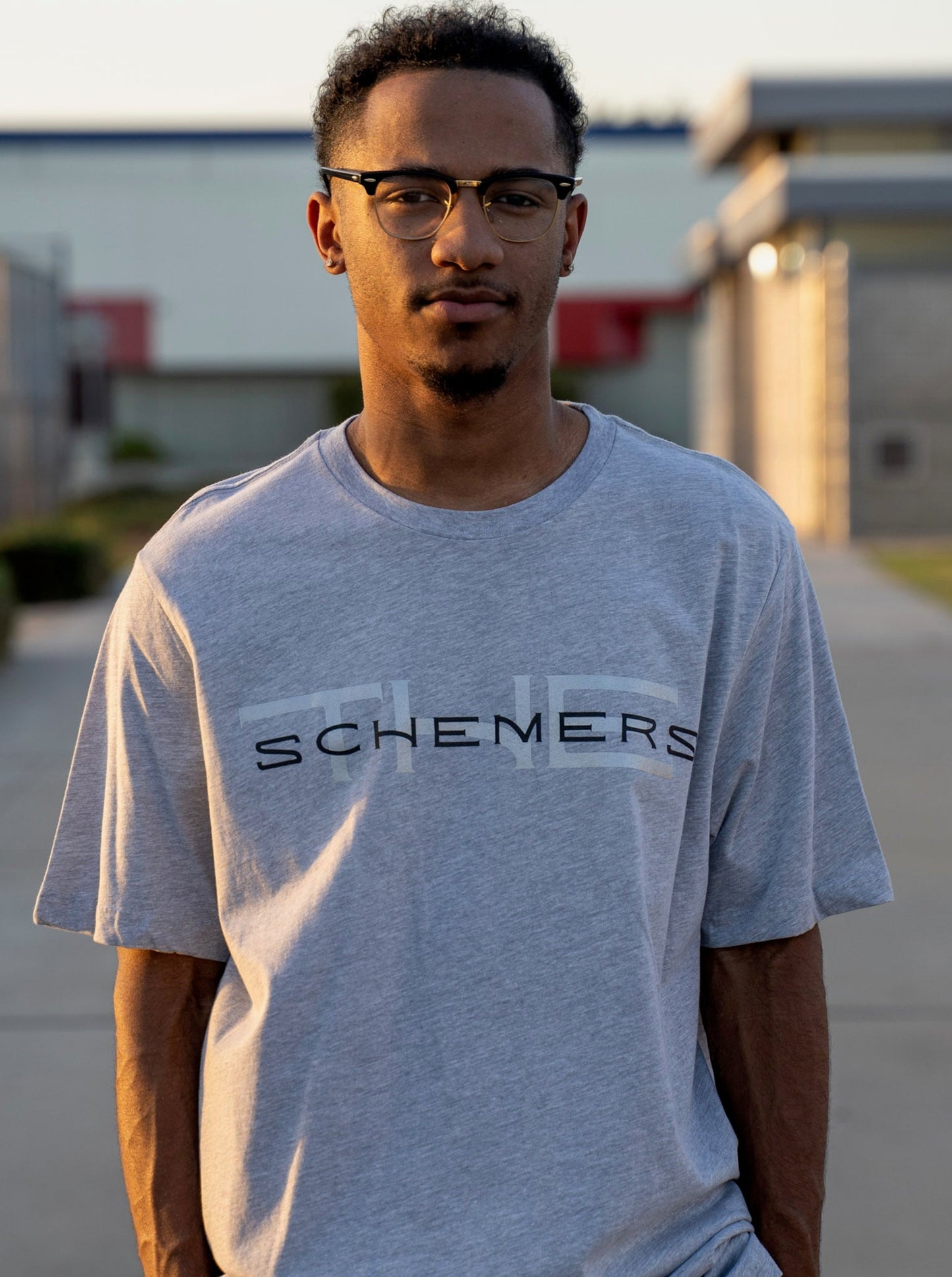 THE SCHEMERS™ Core Statement Heather Grey Tee — The Pattern Edition