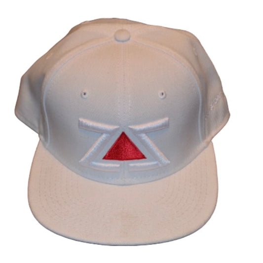 ZZ WHITE & RED SNAPBACK HAT