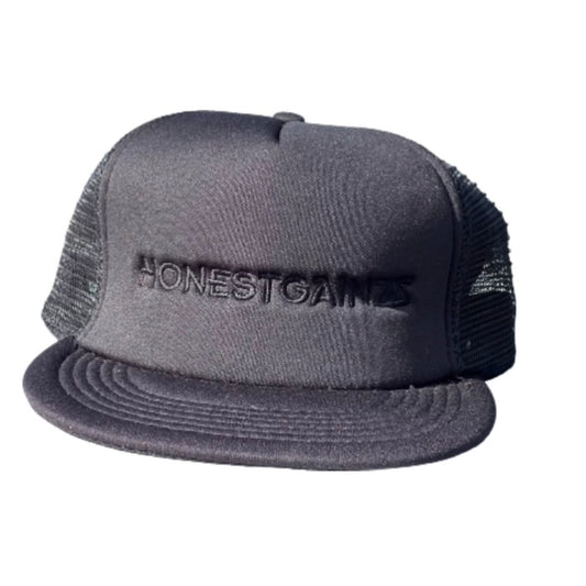 HONESTGAINZZ FOAM MESH SNAPBACK TRUCKER HAT