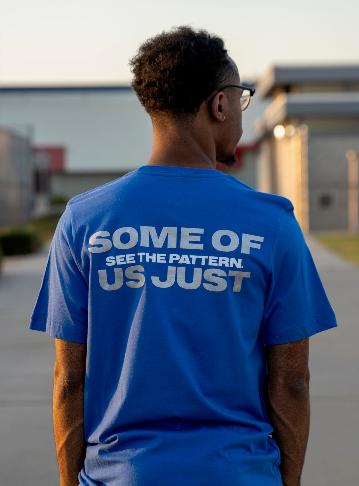THE SCHEMERS™ Core Statement Royal Blue Tee — The Pattern Edition
