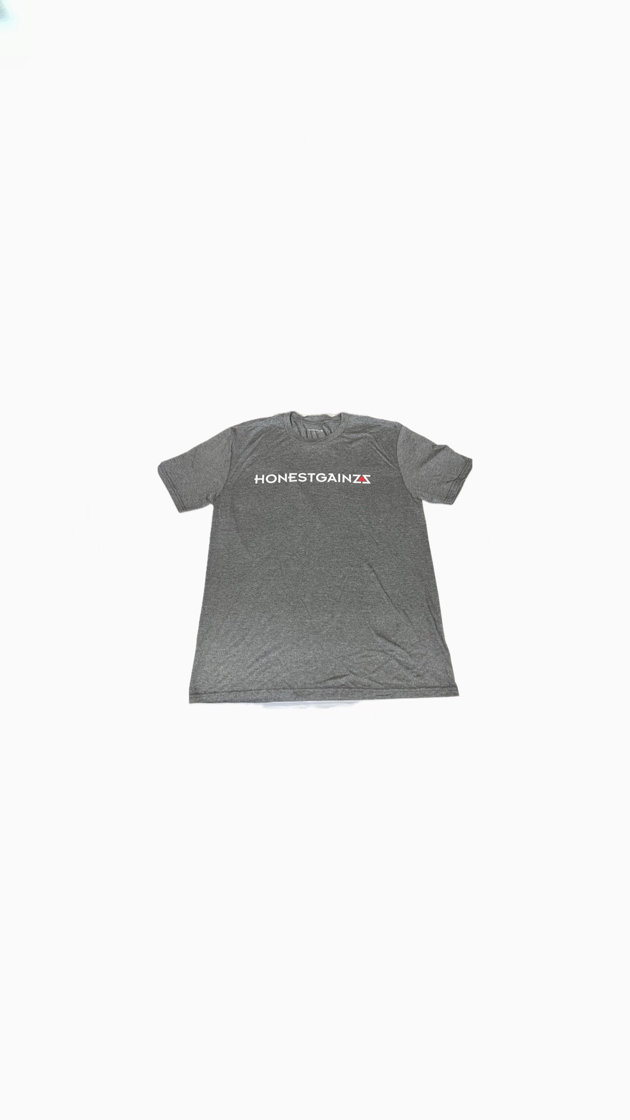 Honestgainzz™ Grey Triblend Tee