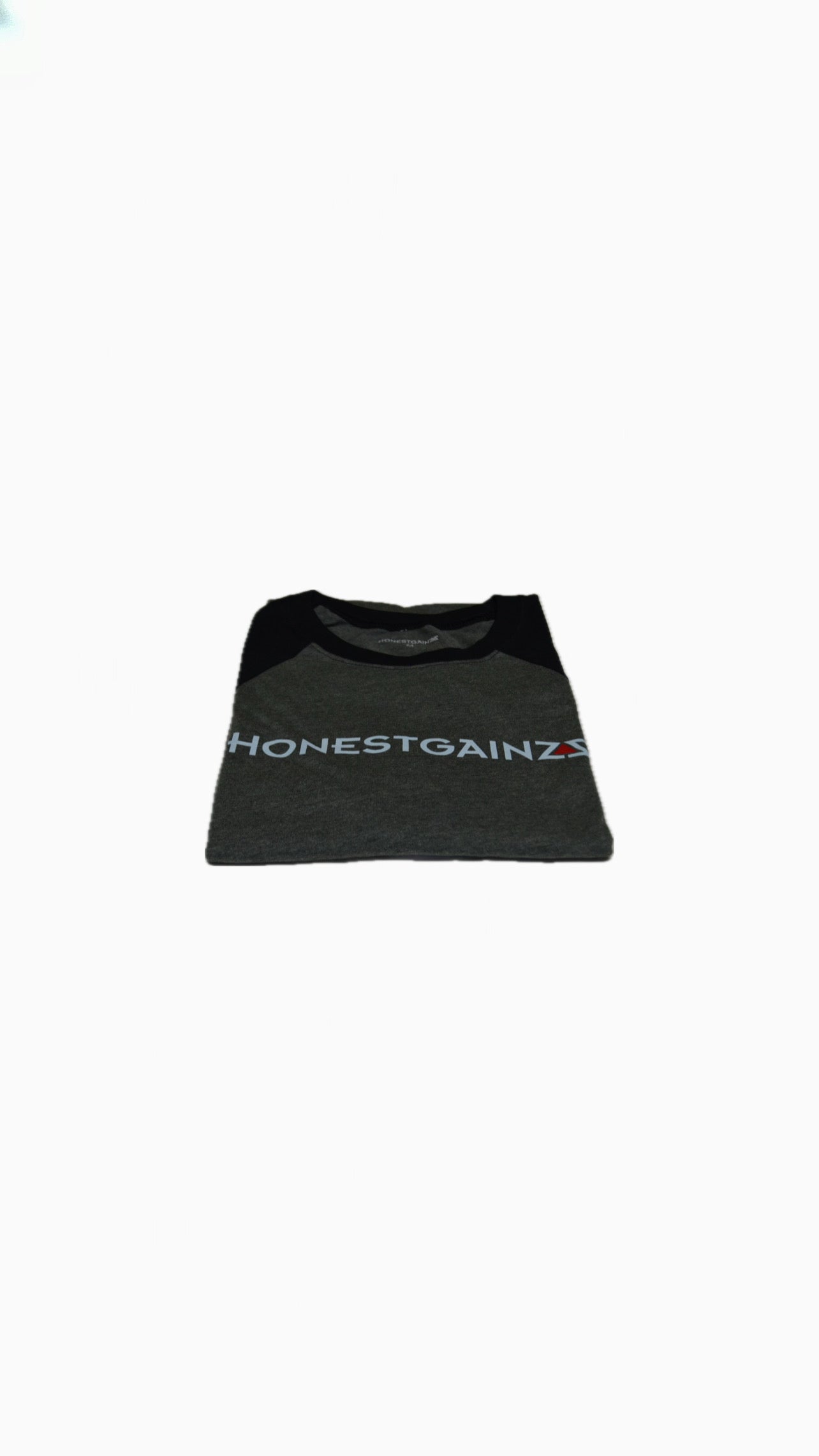 Honestgainzz™ Heather Deep / Black Men's Jersey Long-Sleeve Basebal