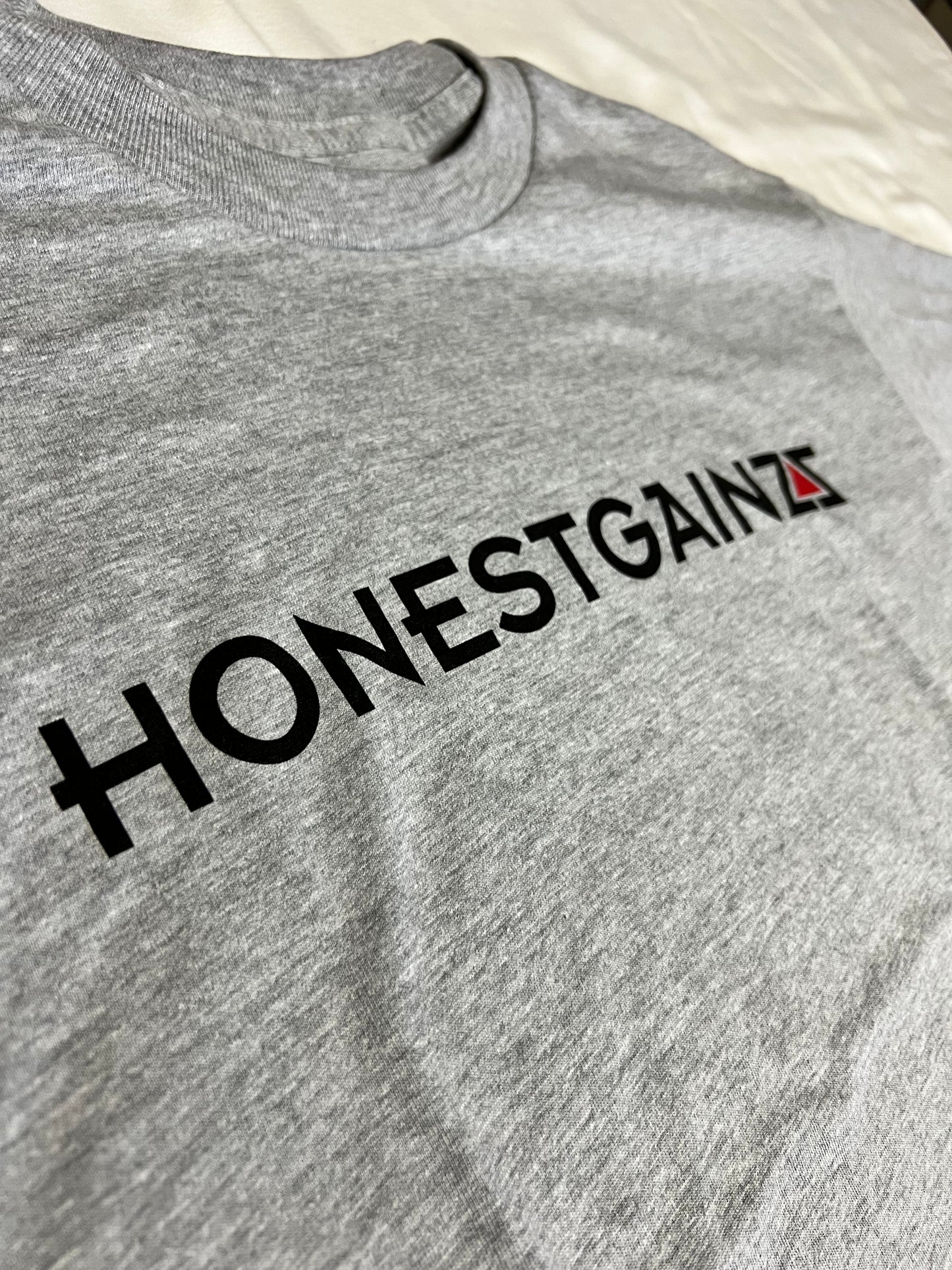 Honestgainzz™ Perfect Grey Frost Tee