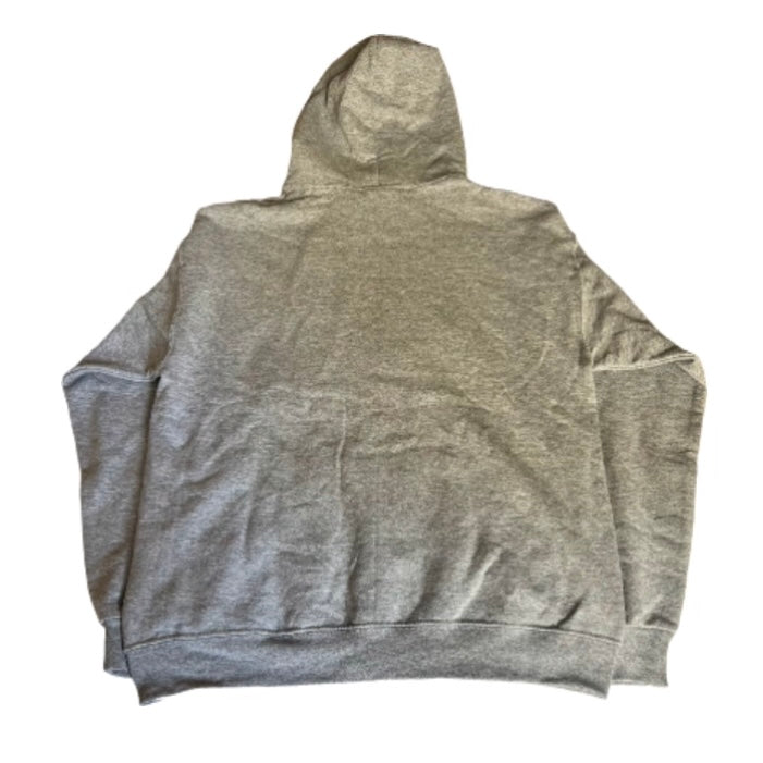 FINISH WHAT YOU START LIGHT GREY HOODIE