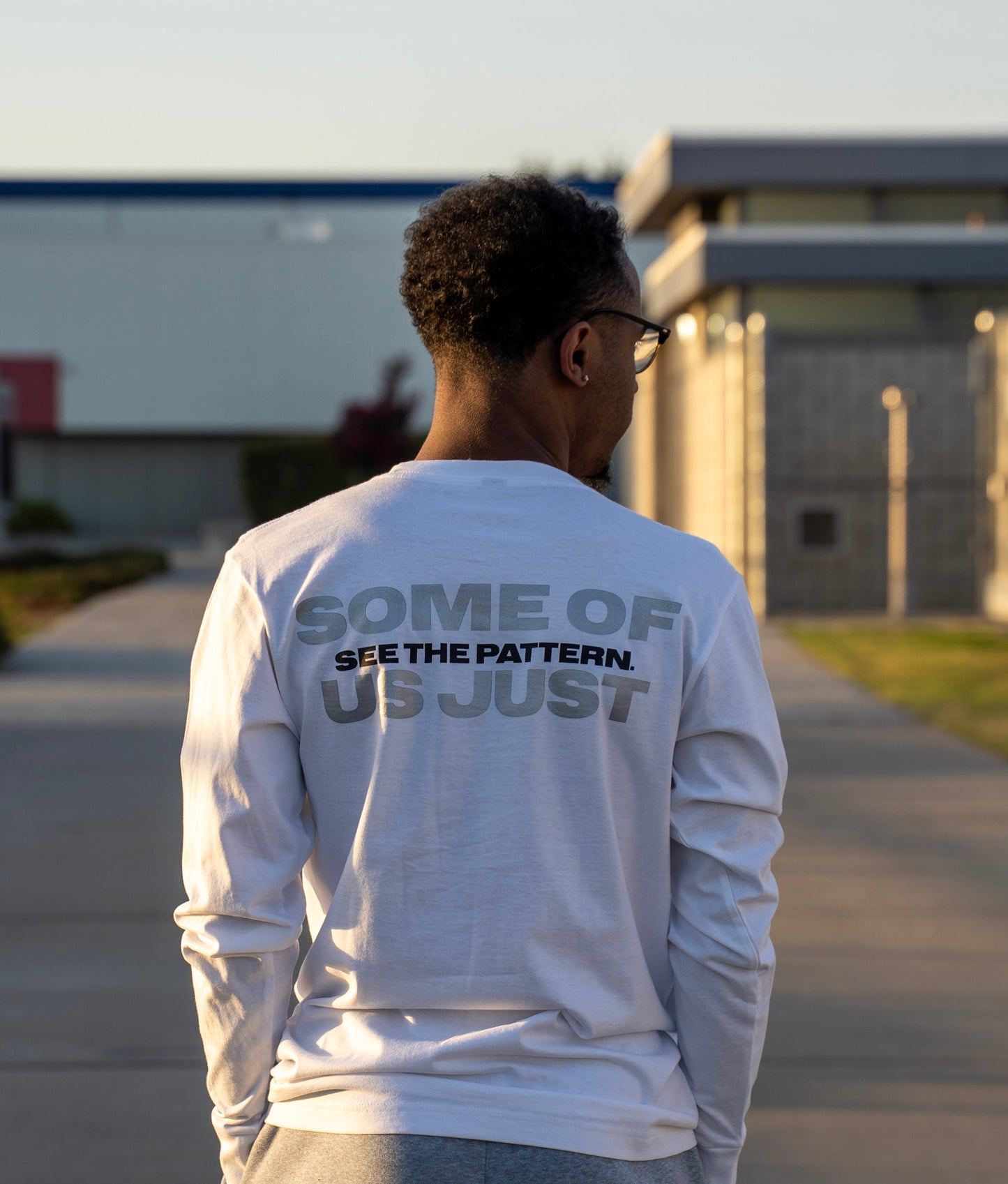THE SCHEMERS™ Core Statement White Long Sleeve — The Pattern Edition