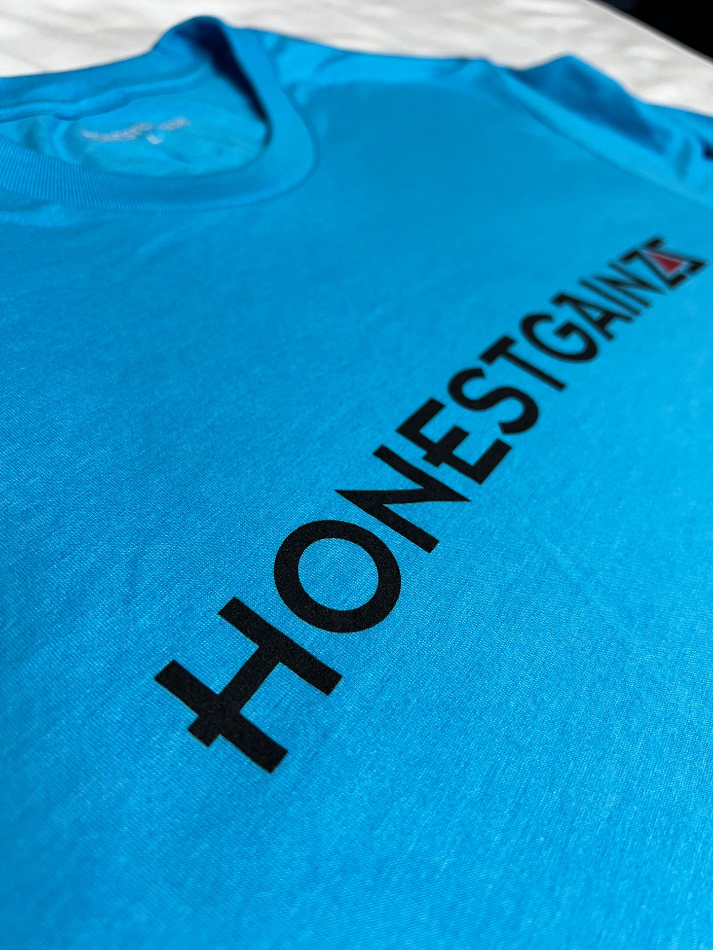 Honestgainzz™ Perfect Turquoise Frost Tee